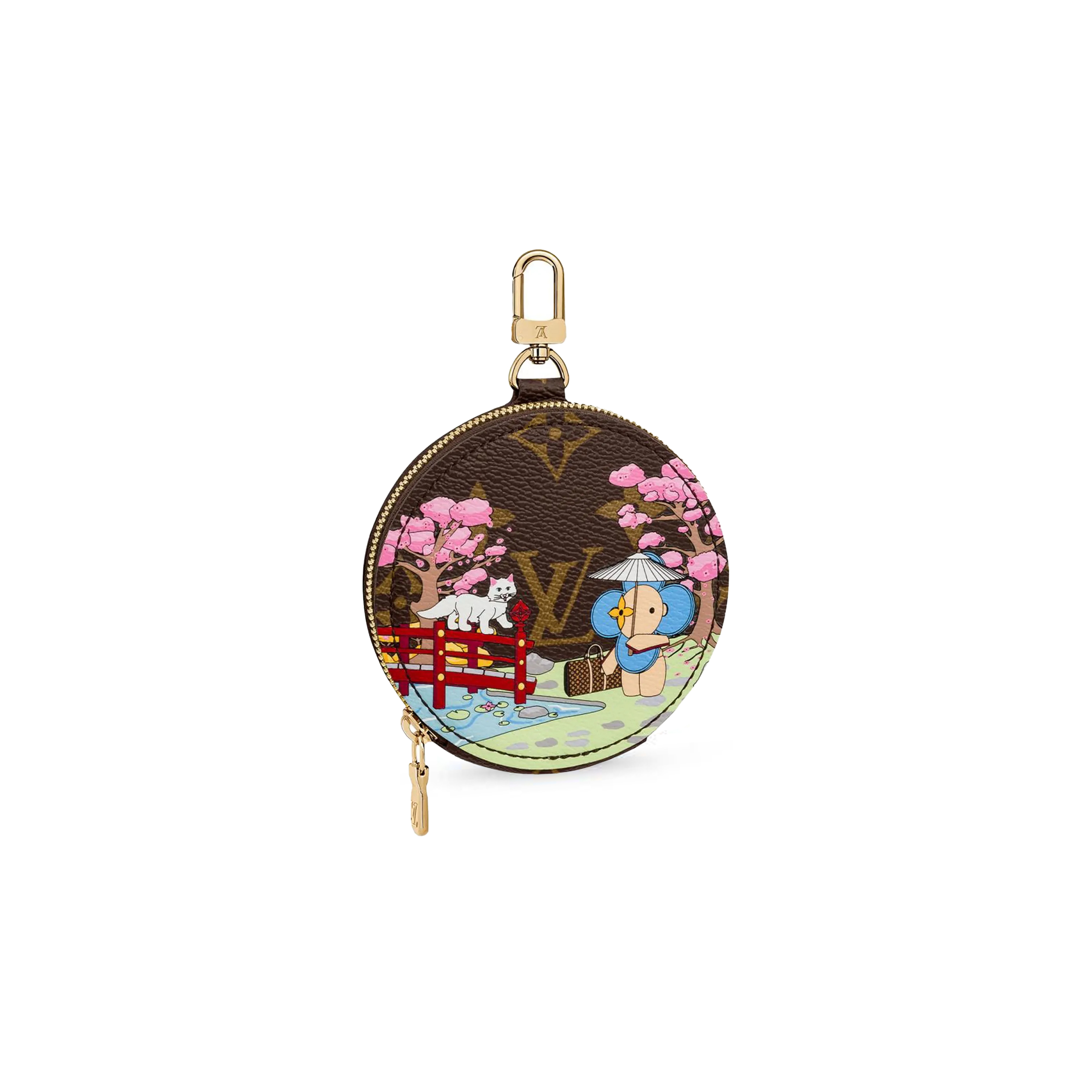 l0*is V*t0n round coin purse m80864 (9*9*2cm)